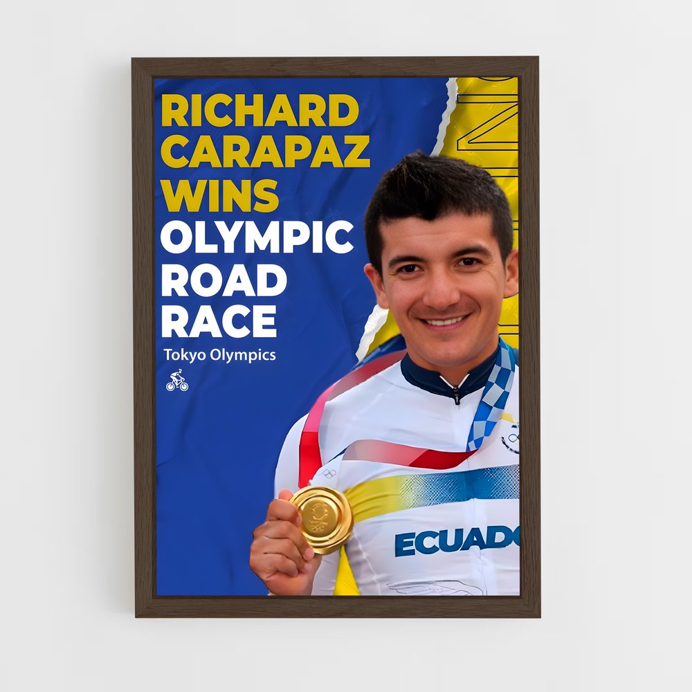 Poster L'Or de Rio – affiche Cyclisme (vue 5)